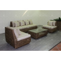 Classic Design Natural Water Hyacinth Sofa Set for Living Room Wicker Furniture